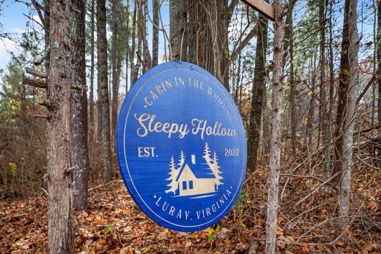 Sleepy Hollow 5Br Cabin - National Park 7 Min, Hot Tub, Fire Pit, Sleeps 12 Luray Exterior photo