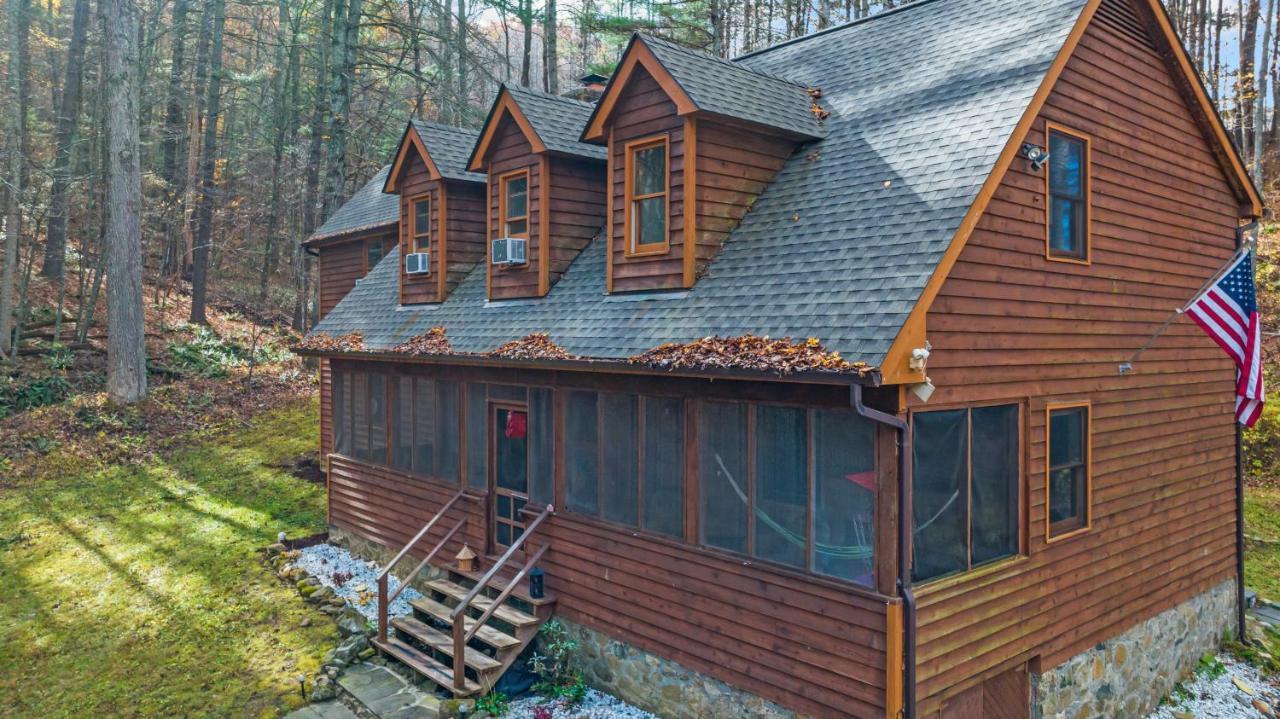 Sleepy Hollow 5Br Cabin - National Park 7 Min, Hot Tub, Fire Pit, Sleeps 12 Luray Exterior photo